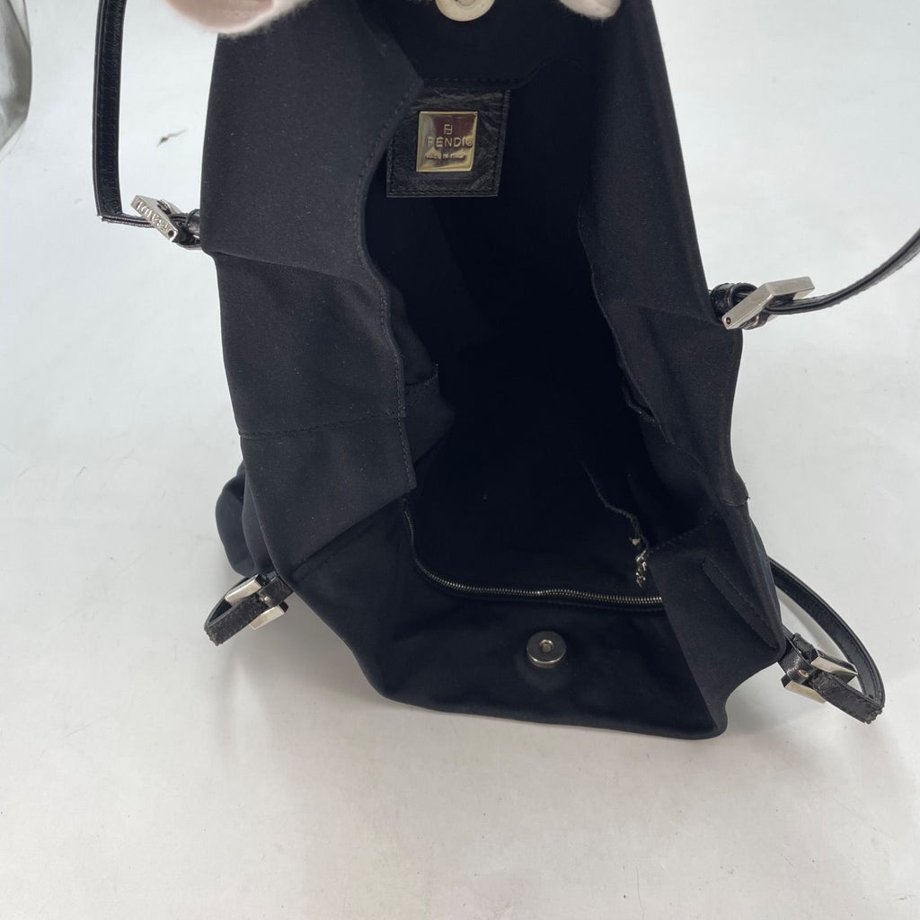 Fendi Tote Black Vertical Business Travel Formal — view 3