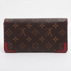 Louis Vuitton Monogram Portefeuille Sarah Retiro Wallet Brown Cerise — view 2