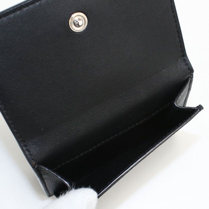 Saint Laurent Trifold Wallet Patent Leather