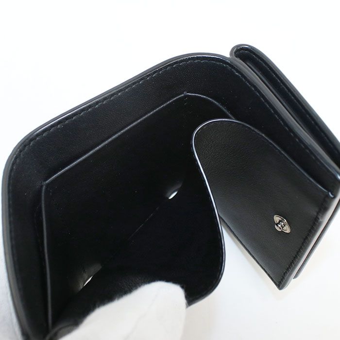 Saint Laurent Trifold Wallet Patent Leather