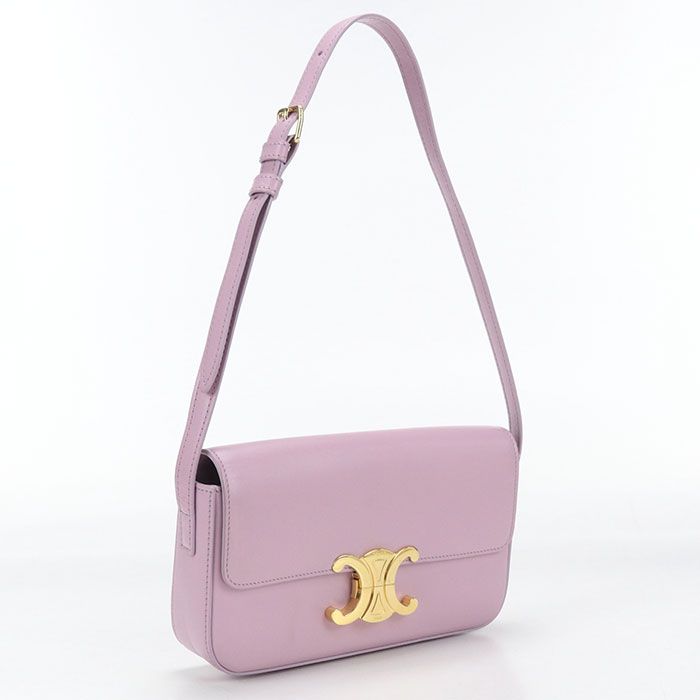 Celine Triomphe Shoulder Bag Calfskin