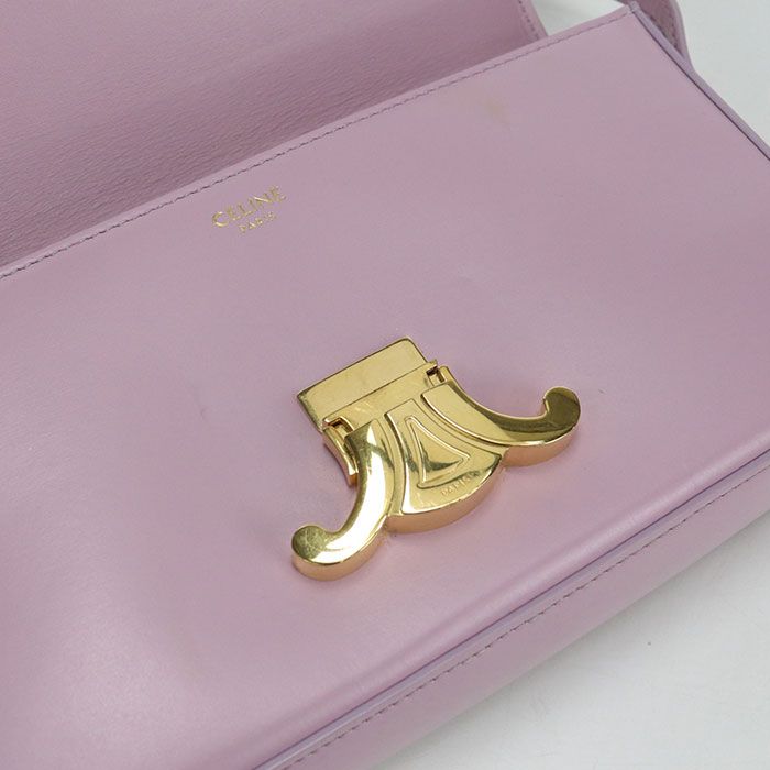 Celine Triomphe Shoulder Bag Calfskin