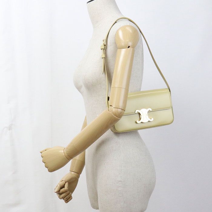 Celine Triomphe Shoulder Bag Calfskin