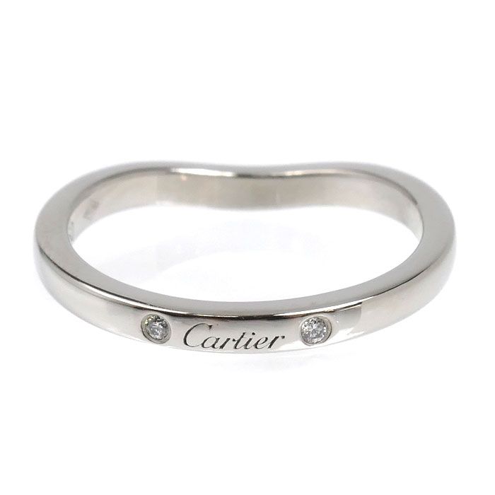 Cartier Ballerina Curve Wedding Diamond Ring