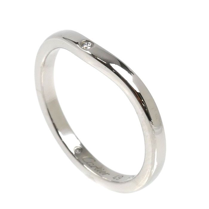 Cartier Ballerina Curve Wedding Diamond Ring