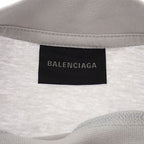Balenciaga Wfp Logo T-Shirt XS Short Sleeve Cotton Gray
