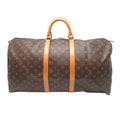 Louis Vuitton Boston Bag Leather Brown