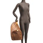 Louis Vuitton Boston Bag Leather Brown