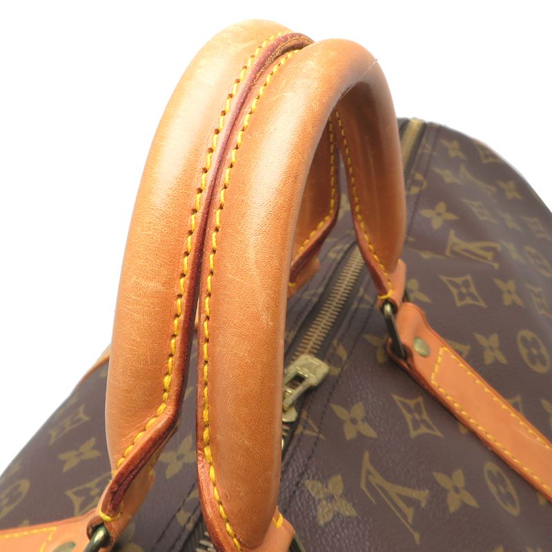 Louis Vuitton Boston Bag Leather Brown