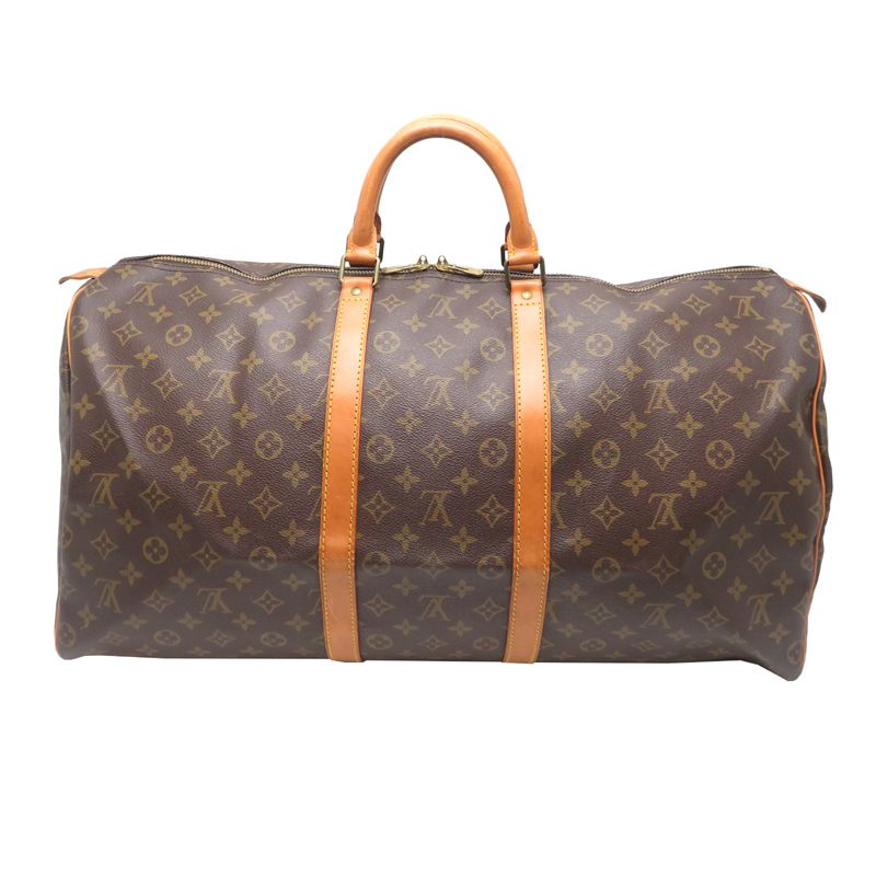 Louis Vuitton Boston Bag Leather Brown