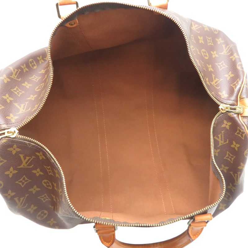 Louis Vuitton Boston Bag Leather Brown