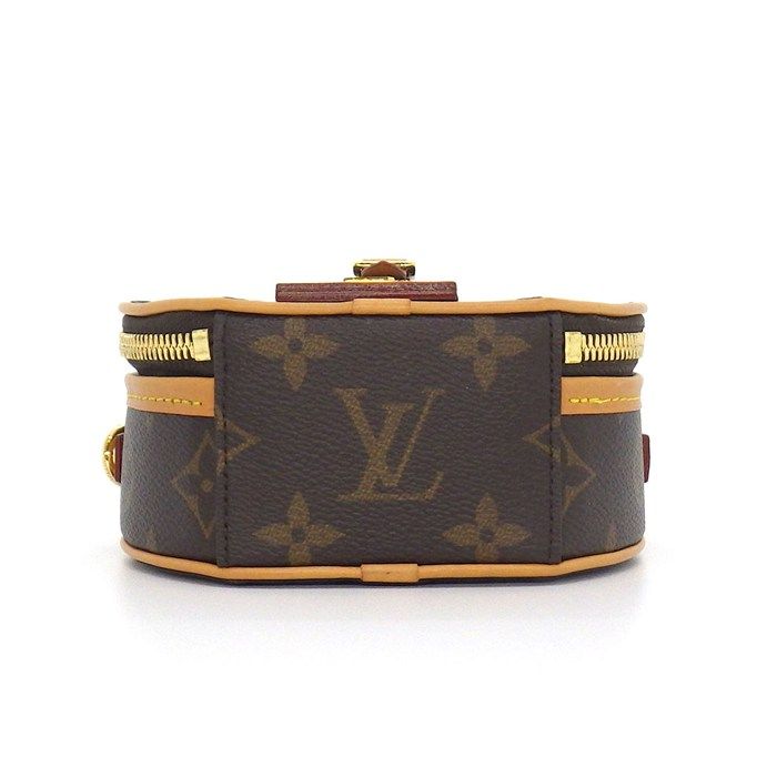 Louis Vuitton Shoulder Bag Mini Boite Chapeau Monogram Canvas Leather