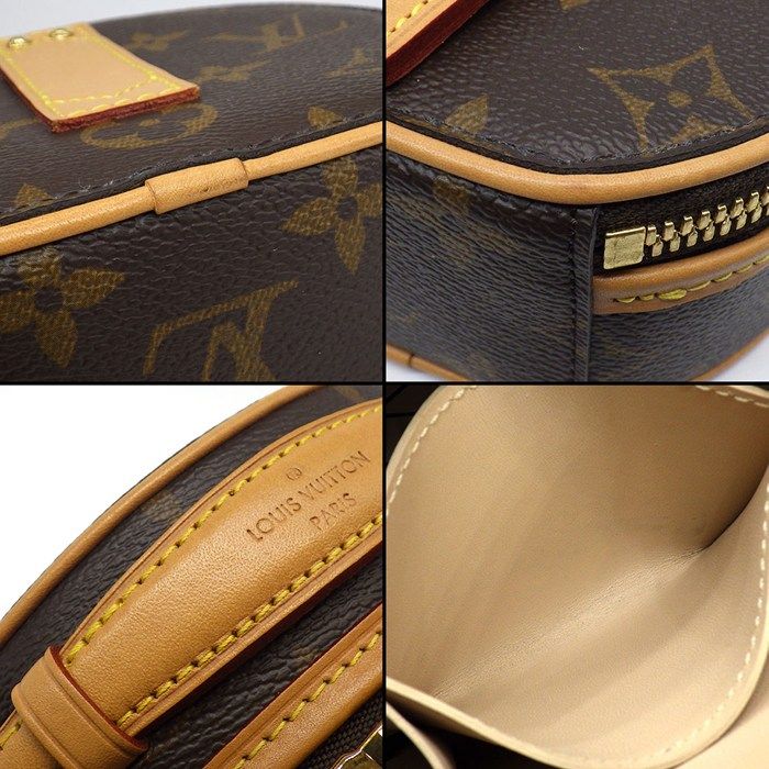 Louis Vuitton Shoulder Bag Mini Boite Chapeau Monogram Canvas Leather