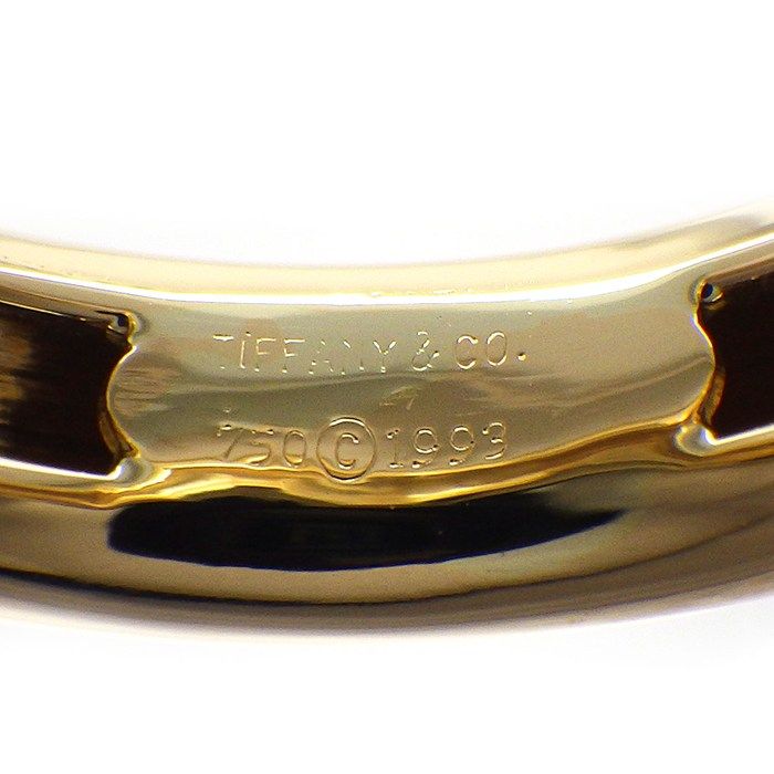 Tiffany & Co Ring Friendship Heart Pink Tourmaline 18K Yellow Gold