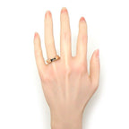 Bvlgari Ring B-zero One XS Band Logo 18K Pink Gold