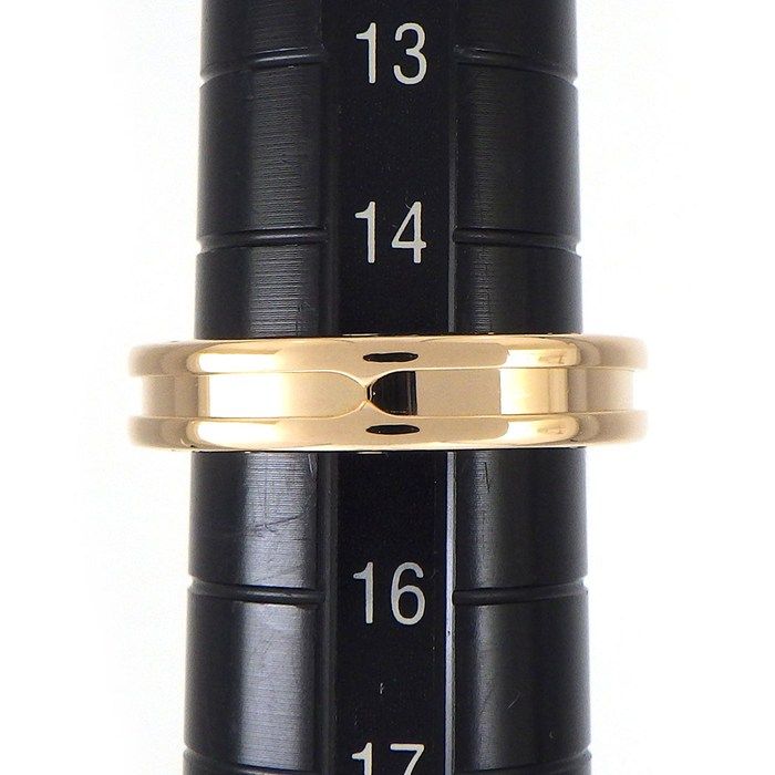 Bvlgari Ring B-zero One XS Band Logo 18K Pink Gold