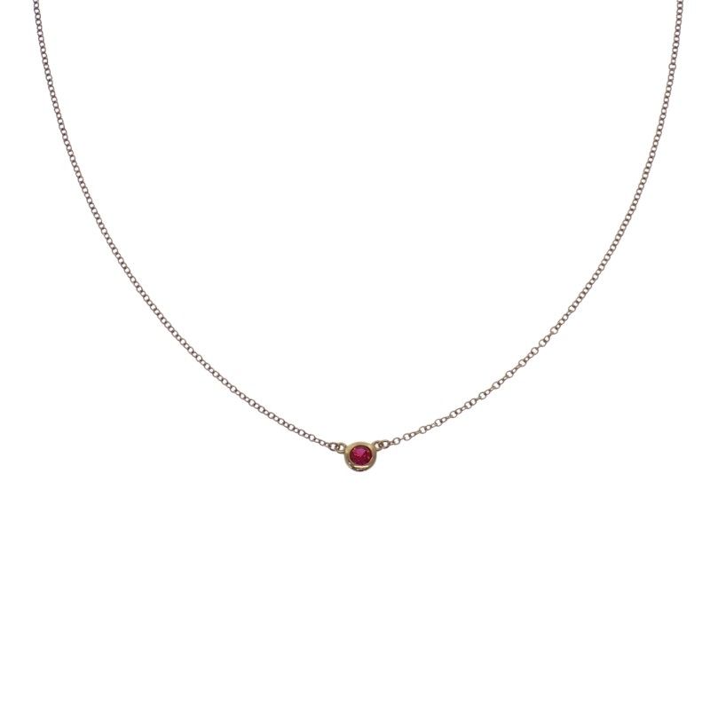 Tiffany & Co Color by the Yard Necklace 18K Yellow Gold By The Yard