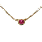 Tiffany & Co Color By The Yard Necklace 18K Yellow Gold