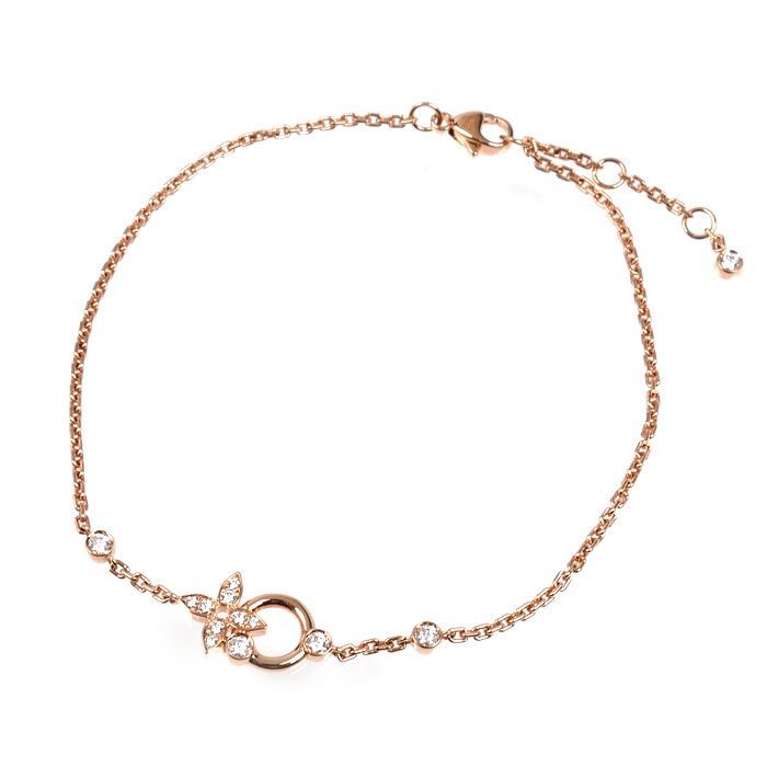Louis Vuitton 18K Pink Gold Idyll Blossom Bracelet Diamond