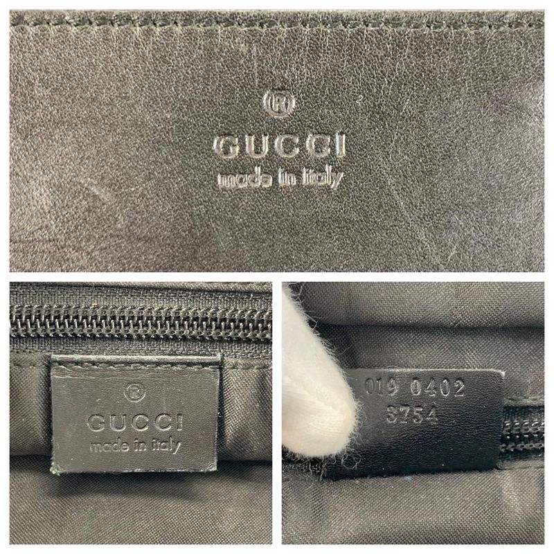Gucci Sherry Leather Canvas