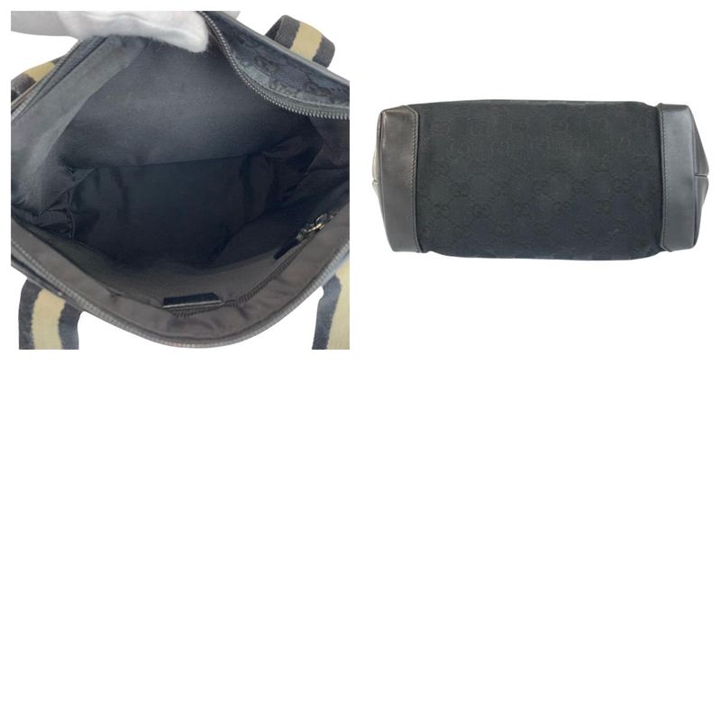 Gucci Sherry Leather Canvas