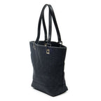 Gucci Small Bucket Tote Black GG Canvas