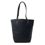 Gucci Small Bucket Tote Black GG Canvas