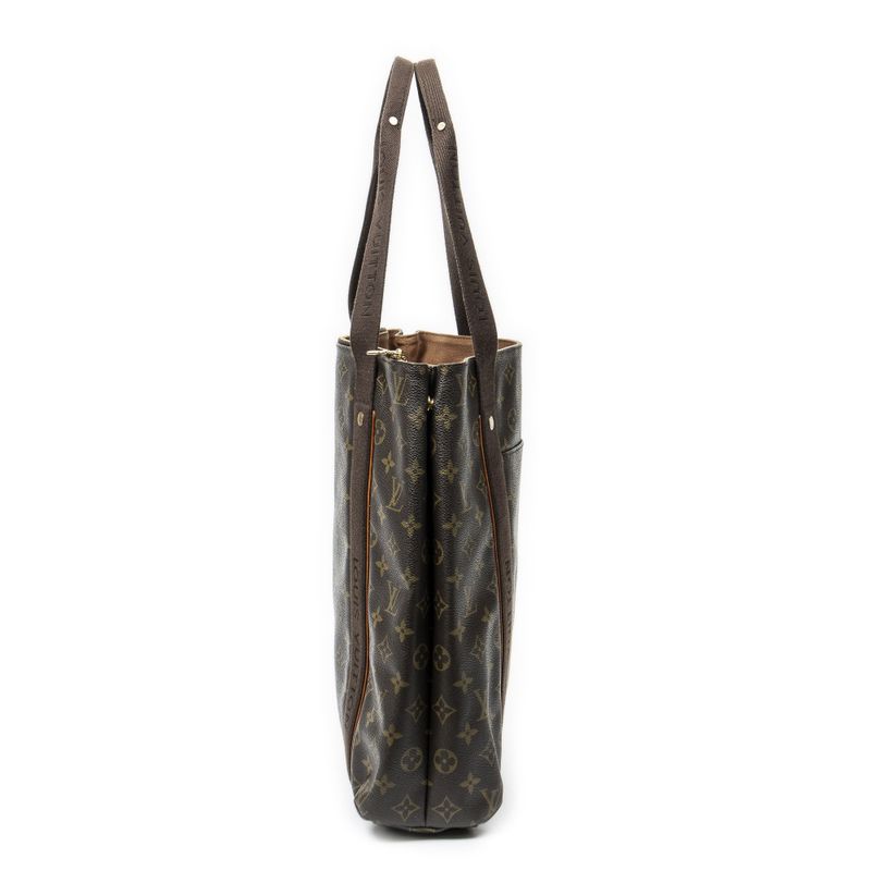 Louis Vuitton Hippopotamus Brown Monogram Canvas Shoulder Bag