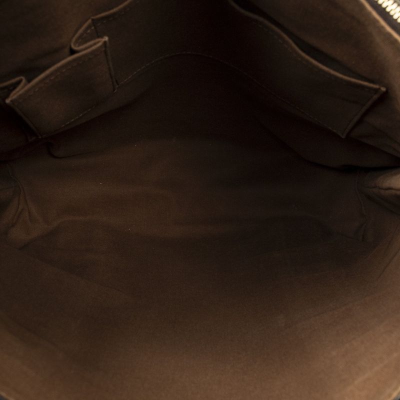 Louis Vuitton Hippopotamus Brown Monogram Canvas Shoulder Bag