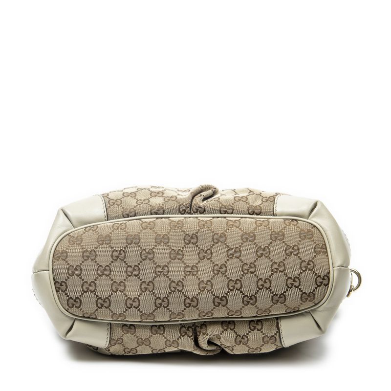 Gucci Ski Top Handle Beige GG Canvas
