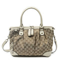 Gucci Ski Top Handle Beige GG Canvas