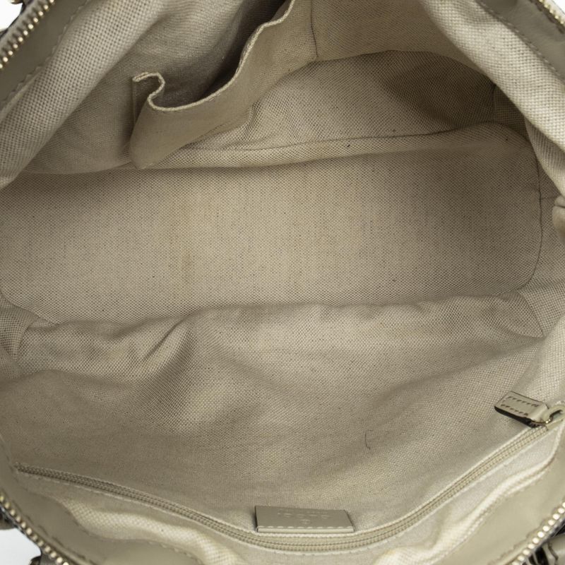 Gucci Ski Top Handle Beige GG Canvas