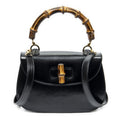 Gucci Black Slim Skirt Fusskin Leather
