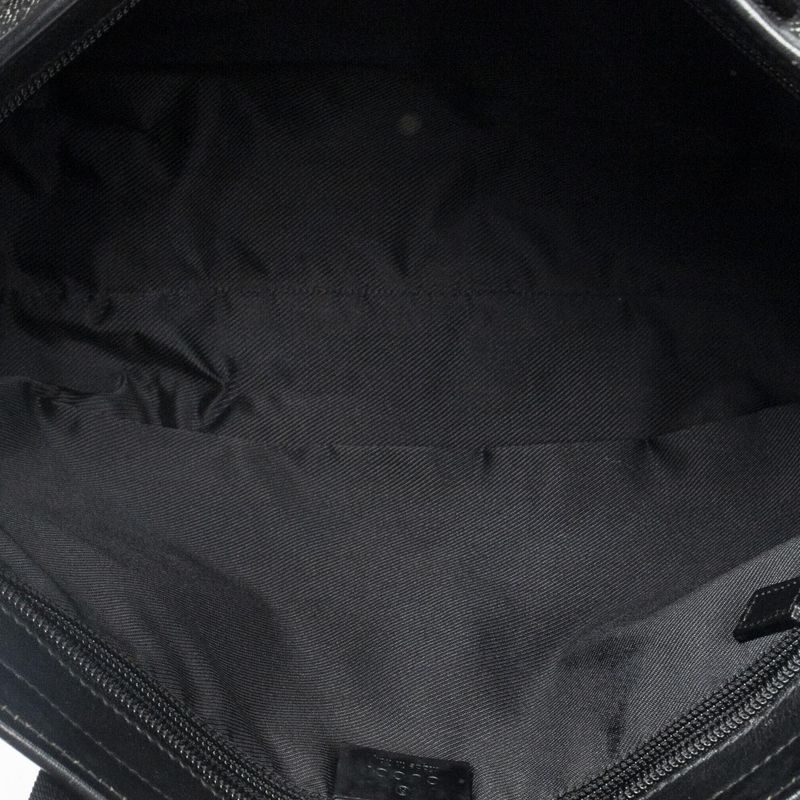 Gucci Black GG Denim Canvas Jeans