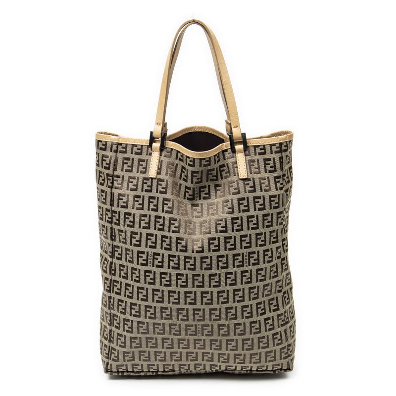 Fendi Vertical Brown Beige