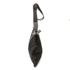 Gucci Large Flat Messenger Dark Brown GG Nylon Canvas