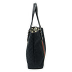 Gucci Web Vertical Jolique Kurt Black GG Canvas Shoulder Bag