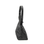 Gucci Front Slip Pocket Hobo Black GG Nylon Canvas