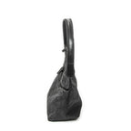 Gucci Front Slip Pocket Hobo Black GG Nylon Canvas