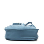 Hermes Evelyne III Blue Jeans Clemence Leather