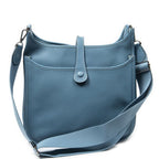 Hermes Evelyne III Blue Jeans Clemence Leather