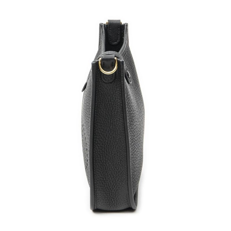 Hermes Evelyne Black Clemence Leather