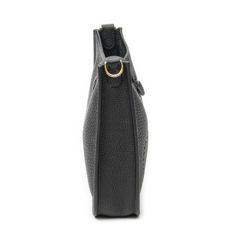 Hermes Evelyne Black Clemence Leather