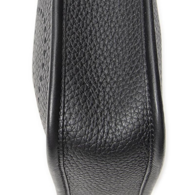 Hermes Evelyne Black Clemence Leather