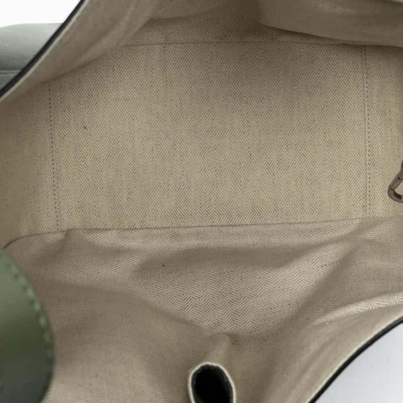 Loewe Small Hammock Green Calfskin Leather Shoulder Bag