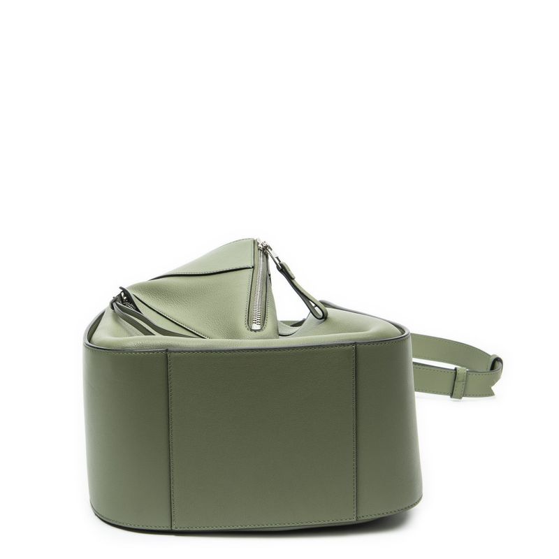 Loewe Small Hammock Green Calfskin Leather Shoulder Bag