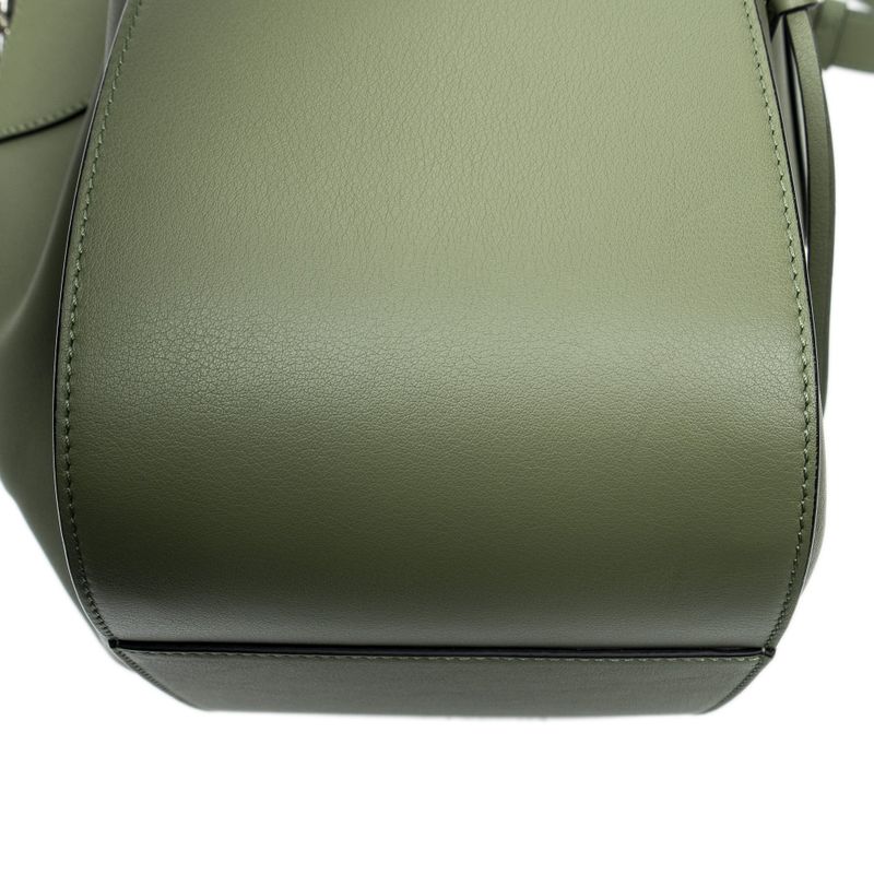 Loewe Small Hammock Green Calfskin Leather Shoulder Bag