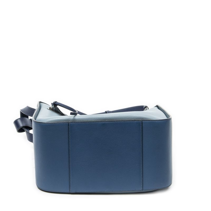 Loewe Small Hammock Blue Calfskin Leather Shoulder Bag