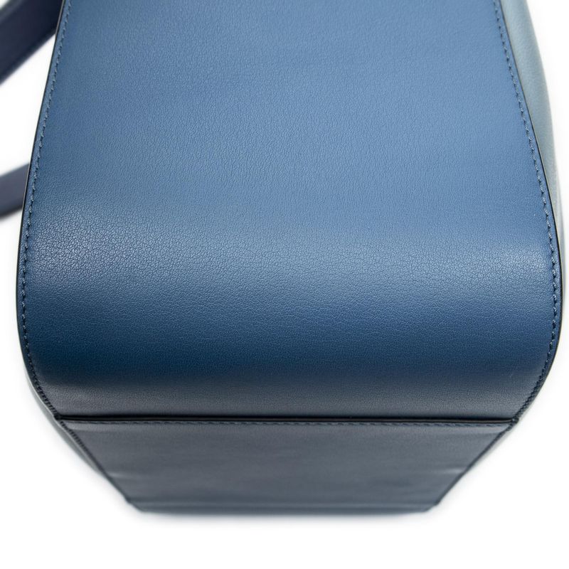 Loewe Small Hammock Blue Calfskin Leather Shoulder Bag