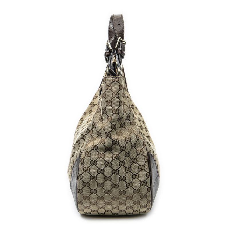Gucci Charlotte Tobege Brown GG Canvas Beige